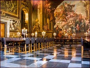 painted hall greenwich london england