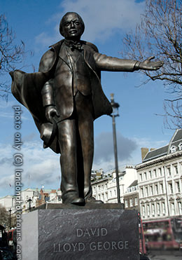 david lloyd george parliament square london